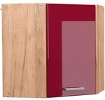 Vicco Eckh&auml;ngeschrank R-Line, Rot Hochglanz, 57 cm, zur freien Kombination...