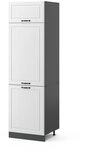Vicco K&uuml;hlumbauschrank R-Line, Wei&szlig; Landhaus, 60 cm, zur freien Kombination