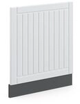 Vicco Frontblende Fame-Line, Wei&szlig; Landhaus, 60 cm ohne Arbeitsplatte, zur