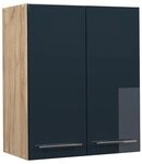 Vicco H&auml;ngeschrank Fame-Line, Dunkelblau Hochglanz, 60 cm, zur Kombination mit