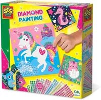 SES Creative 14701 Diamanten Mosaike Fr&ouml;hliche Tiere, Glitzerndes Bastelset...