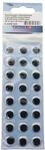 Glorex 6 2249 424 - Wackelaugen, rund, selbstklebend, ca. 15 mm, 23 St&uuml;ck, ideal zum