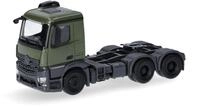 herpa LKW Modell MB Arocs M Solozugmaschine 3achs, Miniatur im Ma&szlig;stab 1:87,