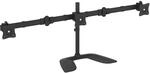 StarTech.com Dreifach Monitorhalterung - Schwenkbar - Stahl und Aluminium - f&uuml;r VESA