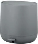 Treteimer Mod. Pomino grau 4,5l aus stabilem ABS Kunststoff mit Absenkautomatik