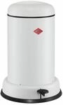 WESCO 134331-74 Baseboy 15 Abfalleimer in WEISS MATT mit 15 Liter Abfallvolumen...