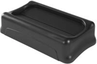 Rubbermaid Commercial Products Slim Jim&reg; Schwingdeckel | geschlossen | Passend f&uuml;r