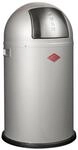 WESCO Pushboy junior M&uuml;lleimer in der Farbe silber, pulverbeschichtetes Stahlblech,