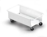 Durable Fahrwagen Durabin f&uuml;r 60 Liter, 1 St&uuml;ck, wei&szlig;, 1801666010