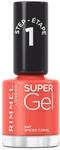 Rimmel London Super Gel Nail Polish 047 Spiced Coral 12ml