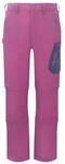 Trollkids Kids Preikestolen Double Zip-Off Pants 134, Mallow pink