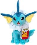 Pok&eacute;mon PKW3081-20cm Pl&uuml;sch - Aquana, offizielles Pl&uuml;sch