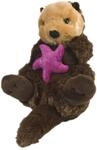 WILD REPUBLIC Seeotter, Cuddlekins, Stofftier, Baby-Geschenk f&uuml;r M&auml;dchen und