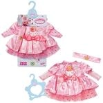 Baby Annabell Geburtstagskleid 43cm, Puppenkleid mit T&uuml;llrock und Stirnband f&uuml;r 43