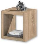 STYLE Modernes W&uuml;rfelregal Eiche Sonoma Optik, ideal f&uuml;r Faltboxen - Praktisches