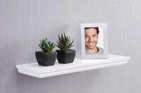 Intertrade 1438 Aura 60 Regal MDF, 60 x 3.8 x 19.5 cm, wei&szlig;