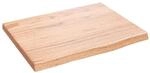vidaXL Wandregal, Holzregal Regal Handgefertigt mit Baumkante, Wandboard...
