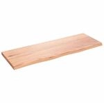 vidaXL Wandregal, Holzregal Regal Handgefertigt mit Baumkante, Wandboard...