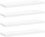 vidaXL 4X Wandregal Schwebend H&auml;ngeregal Wandboard B&uuml;cherregal Regalbrett