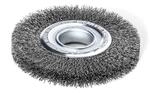 Lessmann Rundb&uuml;rste &oslash; 250 mm (gewellter Stahldraht, Breite 32-37 mm, zum...
