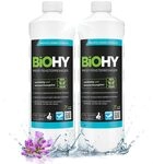 BiOHY Profi Fensterreiniger (2 x 1 liter) | Glasreiniger Konzentrat | f&uuml;r