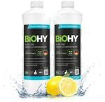 BiOHY Glasreiniger Konzentrat Oberfl&auml;chenreiniger (2 x 1 Liter) | Fensterputzmittel