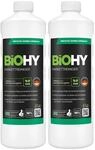 BiOHY Parkettreiniger Konzentrat Holzboden ge&ouml;lt versiegelt (2 x 1 Liter) 