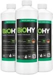 BiOHY Parkettreiniger Konzentrat Holzboden ge&ouml;lt versiegelt (3 x 1 Liter) 