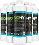 BiOHY Glasreiniger Konzentrat Oberfl&auml;chenreiniger (6 x 1 Liter) | Fensterputzmittel