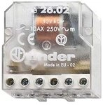 Finder Serie 26, Relais f&uuml;r Bipolarschalter, mit 2 offenen Kontakten, 230 V AC