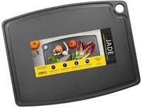JADE Schneidebrett Gourmet Professional, Zellulose-Laminat, mit Saftrille,...