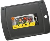 JADE Schneidebrett Gourmet Gripper (37 x 27,5 cm) mit Saftrille & rutschfesten
