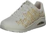 Skechers Damen Low-Top Sneaker UNO GOLDEN Heart, Frauen