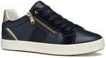 Geox Damen D Blomiee Sneaker, Navy, 40 EU