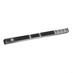 BACHMANN BN0500 19" PDU 1HE 16xC13 4X Schutzkontakt, Leistungsmessung, Anschluss CEE