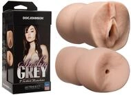 Doc Johnson, Sasha Grey 2 Fuckhole Masturbator White Os, Weiss