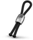 Rebel Heavy Rope Cock Strap Penisschlaufe Schwarz 11,0 cm