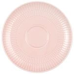 Seltmann Weiden Amina Ros&eacute; Kombi-Untertasse, 16 cm, Runder Unterteller mit dezentem