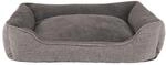 lionto Hundekissen Meliert mit Abnehmbarem Bezug, 110 x 80 cm, Grau |...