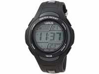 Lorus Sport Herren-Uhr Chronograph Edelstahl und Kunststoff mit Urethanband R2305EX9