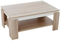 Hela Tische, Couchtisch Sofatisch Tim, Holzwerkstoff melaminbeschichtet, farbiger