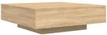 vidaXL Couchtisch Sonoma-Eiche 100x100x31 cm Holzwerkstoff
