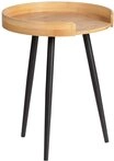 WENKO Beistelltisch Loft, Kleiner Couchtisch aus nachhaltigem Bambus & Metall, Cooles WENKO Beistelltisch Loft, Kleiner Couchtisch aus nachhaltigem Bambus & Metall, Cooles