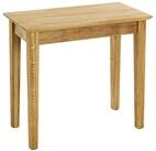 HAKU Beistelltisch Massivholz Eiche Couchtisch Holz Sofatisch - Ma&szlig;e: B 56 x H 52 x
