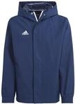adidas Unisex Kinder Entrada 22 All-Weather Jacket, Team Navy Blue 2, 5-6 Years