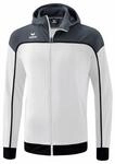 Erima Herren CHANGE by Trainingsjacke mit Kapuze (1032307), wei&szlig;/slate grey/schwarz,