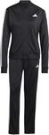adidas Damen Essentials 3-Stripes Track Suit, Black, XXS