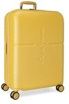 Pepe Jeans Highlight mittelgro&szlig;er Koffer, 48 x 70 x 28 cm, gelb, 48x70x28 cms,