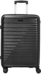 D&N Travel Line 4600-4-Rollen-Trolley M 65 cm Black