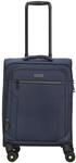 D&N Travel Line 9704-4-Rollen-Kabinentrolley S 55 cm (Dark Blue)